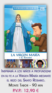La Virgen Maria y el Rosario - dvd dibujos animados
