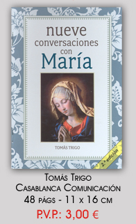 Nueve Conversaciones con Maria - folleto Tomas Trigo