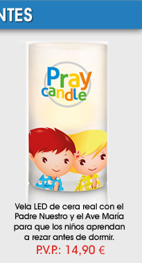 Pray Candle - vela de led infantil para rezar