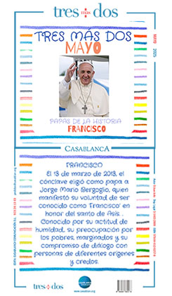3+2 MAYO - PAPA FRANCISCO