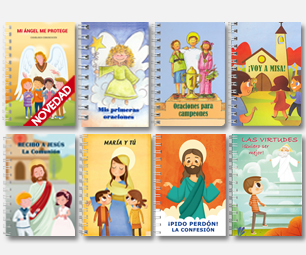 Coleccion Infantil folletos catolicos: misa, oraciones, confesion
