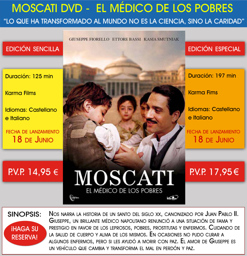 MOSCATI DVD - NOVEDAD