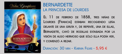 BERNARDETTE, LA PRINCESA DE LOURDES - DVD